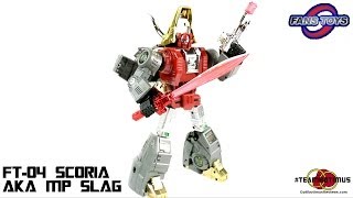 Video Review of the Fans Toys FT04 Scoria aka MP Slag [upl. by Nishom]