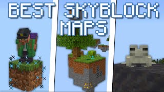 The Best Skyblock Maps in Minecraft Bedrock [upl. by Luise398]