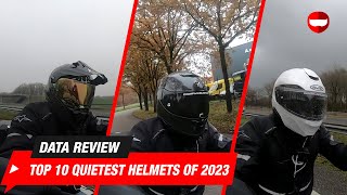 Top 10 Quietest Helmets 2023  Review amp RoadTest  ChampionHelmetscom [upl. by Brietta]