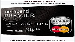 HOW TO FIND NETSPEND RELOAD LOCATIONS plus NetSpend Free 20 Dollars [upl. by Ettegroeg926]