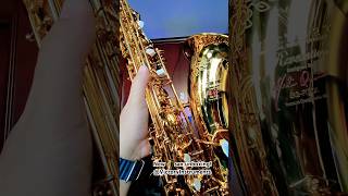 New Tenor Sax 🎷 unboxing Shout out to Victory Instruments sax saxo saxofone [upl. by Auroora]