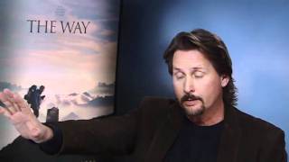 THE WAY  EMILIO ESTEVEZ INTERVIEW [upl. by Skill254]