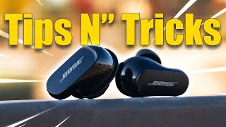 Bose QuietComfort® Earbuds II  TIPS TRICKS amp HIDDEN FEATURES [upl. by Nawaj]