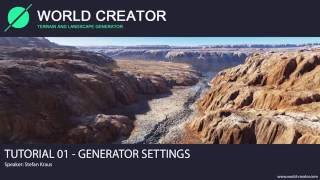 World Creator 22 for Unity  Tutorial 01 Generator Settings [upl. by Cleveland]