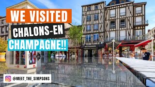 The perfect day trip from Reims  Chalons en Champagne [upl. by Tish]