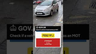 Vehicle untaxed for over 2 years ford [upl. by Kowalski]