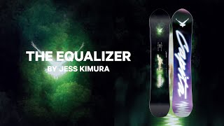 CAPiTA SNOWBOARDS  2024 Equalizer By Jess Kimura [upl. by Annatnom]