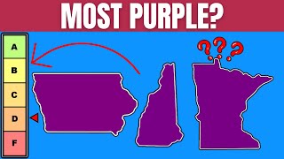 Tier Ranking  Most Purple States [upl. by Anees]