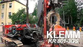 Bohrgerät Klemm kr 801 3GS  Probebohrung [upl. by Adaval]