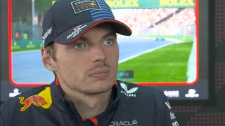 MAX Verstappen postFP2 interview  F1 2024 MEXICO Grand Prix [upl. by Ecneret]