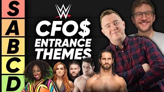 TIER LIST WWE Entrance Themes CFO Era [upl. by Nimrak424]