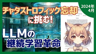 継続学習が大規模言語モデルにもたらす可能性と課題を徹底解説！（202404）【論文解説シリーズ】 [upl. by Airetal652]