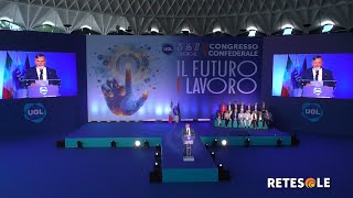 Sicurezza formazione tecnologia a Roma il quinto Congresso Confederale dellUgl [upl. by Innavoeg]