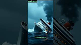 The sinking ships 😱⛵️ the North Sea  dangerous sea North  created by Ai [upl. by Nauh]