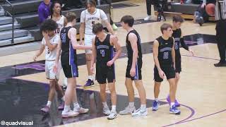 Waukee Northwest  Johnston 2024 Varsity Basketball [upl. by Leruj]