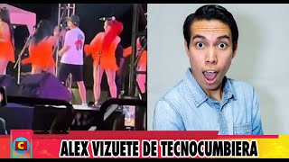 Alex VIZUETE Hundido en el alcohol bailando con Tecnocumbieras [upl. by Yretsym]