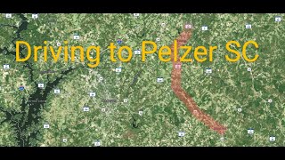 Driving from Honea Path to Pelzer SC on April 5th 2024 [upl. by Niwle]