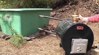 HOW to BUILD a JACUZZI HOT TUB wood fired SUNLINE POOL HEATER [upl. by Esydnac]