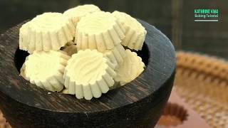 Mung Bean Almond Cookies 绿豆杏仁饼 [upl. by Jb]