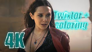 Wanda Maximoff Age Of Ultron 4K Twixtor Scenepack with Coloring for edits MEGA [upl. by Roye]