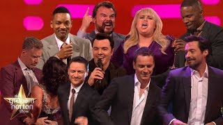 Celebrities Singing amp Dancing on The Graham Norton Show [upl. by Eirojam]