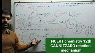 CANNIZZARO reaction mechanism NCERT 12th chemistry  Nee NEETIITclass 12th by Dr Rahul Dev mishra [upl. by Eltsryk570]