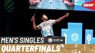 YONEX All England Open 2024  Viktor Axelsen DEN 1 vs Anthony Sinisuka Ginting INA 5  QF [upl. by Bonney627]