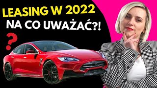 Leasing pojazdów w 2022  Co się zmieniło Nowy Polski Ład [upl. by Annawyt]