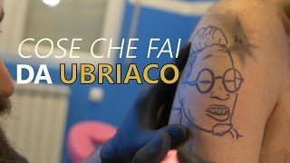 COSE CHE FAI DA UBRIACO  NIRKIOP [upl. by Nosidam142]