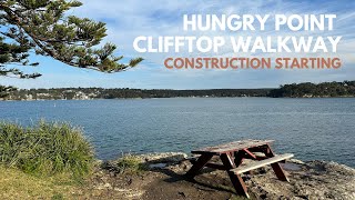 Hungry Point Cronulla clifftop walkway sod turn [upl. by Endys]