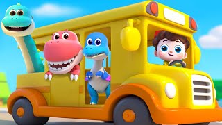 Trex on the Bus  Neo Wants to Have a Pet  Dinosaur Song  Nursery Rhymes amp Kids Songs  BabyBus [upl. by Kielty]