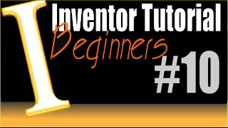 10Inventor Beginner Tutorial Constraints [upl. by Eiraminot]