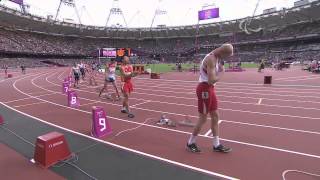 Athletics  Mens 200m  T36 Final  London 2012 Paralympic Games [upl. by Ainehta]