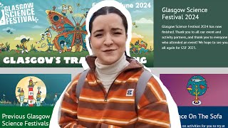 Exploring the Glasgow Science Festival on campus 🧪🥼🥽  University of Glasgow Student Vlog [upl. by Ailefo823]