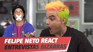 NÃO ACREDITO QUE ELE DISSE ISSO Olha essa do Ronaldinho Gaúcho FELIPE NETO REACTS 2  De Sola [upl. by Steinman]