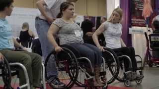 EMPOWER SCI Abilities Expo Chicago 2014 Wheelchair Skills S [upl. by Whitelaw]