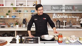 Lasaña de Mariscos con Omar Sandoval y Salsa Bertolli® [upl. by Yerbua]