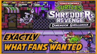 Dimension Shellshock Review TMNT  Shredders Revenge DLC [upl. by Westbrook]