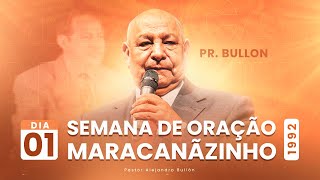 Renovados pelo Amor Divino  Pr Bullon  Semana de Oração Maracanãzinho Dia 1 [upl. by Ahsatsana756]