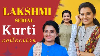 LAKSHMI SERIAL KURTI  VLOG  SRUTHI RAJ [upl. by Mogerly319]