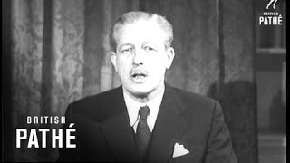 Macmillans Speech From 10 Downing Street 1957 [upl. by Oirad504]