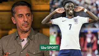 quotSaka is EVERYTHING you want in a playerquot  England Post Match Analysis  EURO2024  ITV Sport [upl. by Ardnait]