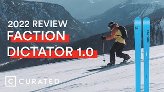 2022 Faction Dictator 10 Ski Review  Curated [upl. by Eimarrej]