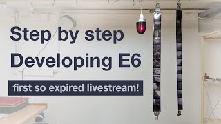 🔴 Developing E6 film slides at home Darkroom Livestream [upl. by Clevey]