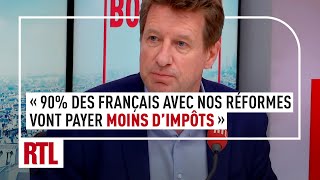 Yannick Jadot  quot90 des Français avec nos réformes vont payer moins dimpôtsquot [upl. by Haff]