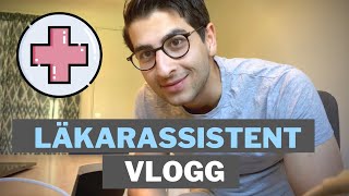 En dag på jobbet som läkarassistent  Läkarstudent VLOGG [upl. by Letsyrhc]