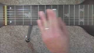 FREE Lap Steel Guitar Lesson E flat chord vamp [upl. by Gillman]