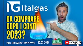 Azioni Italgas da comprare o vendere in Borsa [upl. by Pernick586]