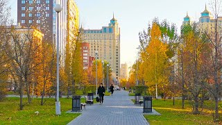 Walking in Ekaterinburg Quiet central streets 4K  Autumn 2023 October [upl. by Terrena]