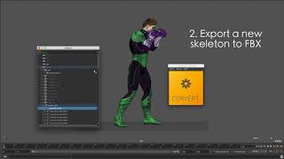 Export Complex Maya Animation to FBX with Rig Export Converter [upl. by Danete]